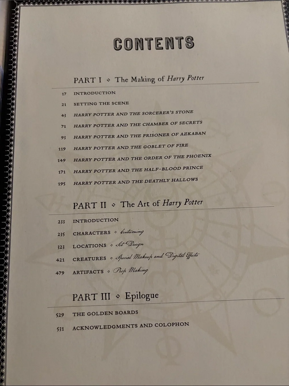 Harry Potter Page to Screen Hardcover Journal - Navy Blue & Gold “Page to Screen
